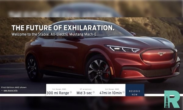 До премьеры рассекречен электрокроссовер Ford Mustang Mach-E